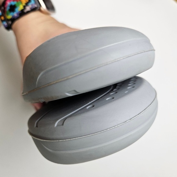 Mahabis‎ Sole for Slipper 40 Larvik Grey Rubber Outsoles #2 - Picture 6 of 7